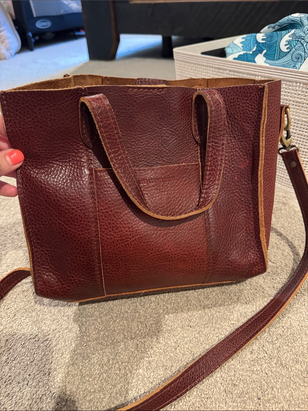 Portland Leather Lola Crossbody Coldbrew